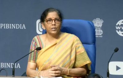 Several Indian indicators seeing V-shaped recovery: FM at IMF panel meet