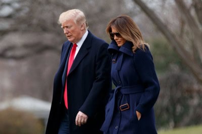 Trump, Melania test Covid-19 positive, to quarantine at home (3rd Ld)