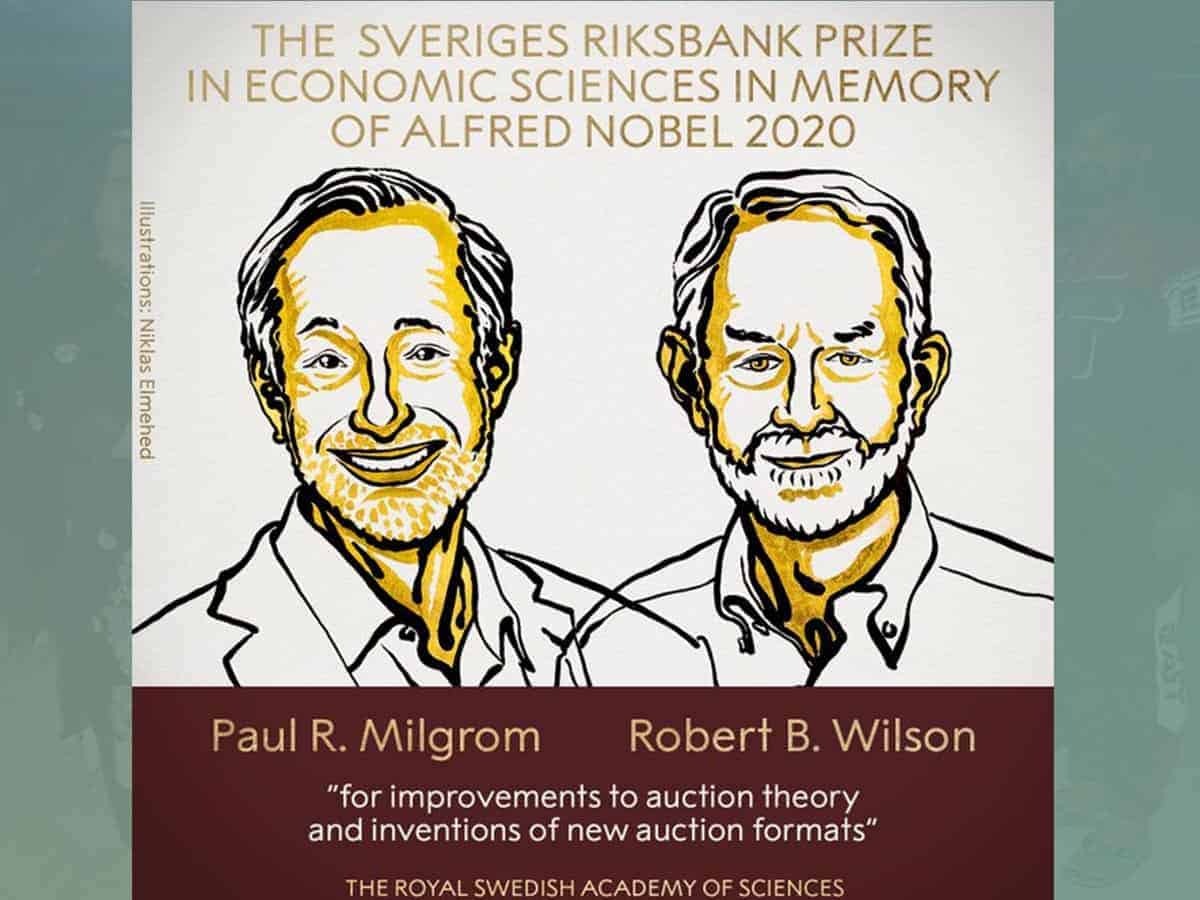 Nobel Prize in Economics goes to Paul R. Milgrom, Robert B. Wilson