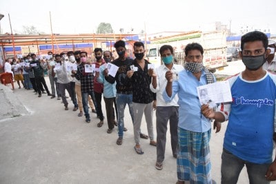 32.82% polling in Bihar till afternoon in 94 segments (3nd Ld)