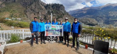 Army officer, fellow set record by pedalling across Himalayas