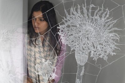 Astrophysics, Sanskrit, Kashmiri Shaivism: Notes from an artist's sketchbook