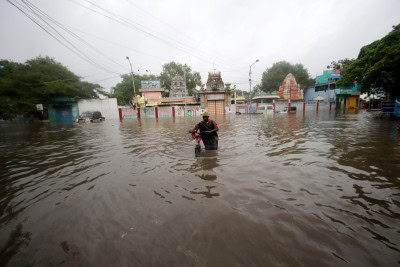 Cyclone Nivar crosses TN and Puducherry coast near Puducherry