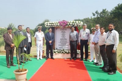 DRDO chairman inaugurates air launch test facility in Vizag