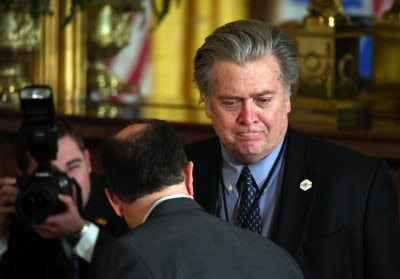 Ex-Trump adviser's podcast Twitter account suspended