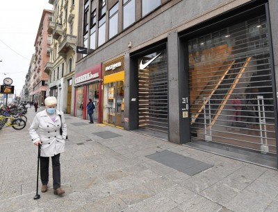 Italy's Covid-19 deaths spike while cases plateau