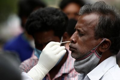 Kerala's Covid positivity rate falls below 10%