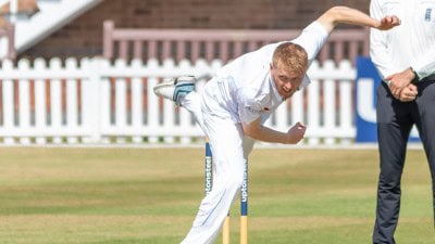 Leicestershire sign seamer Ed Barnes from Yorkshire