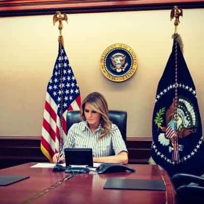 Melania attacks Biden, Harris at Wisconsin rally