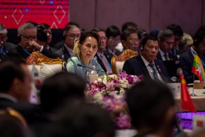Myanmar ruling party wins majority in general elections