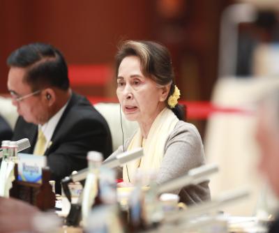 Myanmar's Aung San Suu Kyi wins parliamentary seat