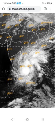 Severe thunderstorm likely soon over Andhra's Nellore, Chittoor