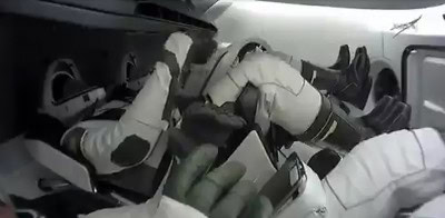 SpaceX Crew Dragon with 4 astronauts reaches space station