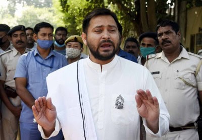 Tejashwi may dislodge Nitish with thumping win: Predict some exit polls