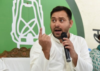 Tejashwi takes a jibe at Nitish, calls him 'nominated' CM