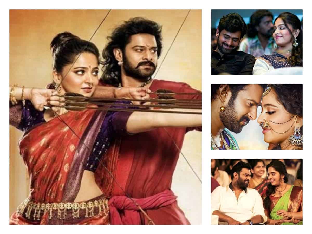 Drool-worthy pics of birthday girl Anushka Shetty & Prabhas