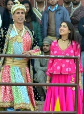 Akshay, Sara, Dhanush shoot in Agra for Atrangi Re