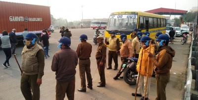 Farmers threats to block expressway, toll plaza fail in Gurugram