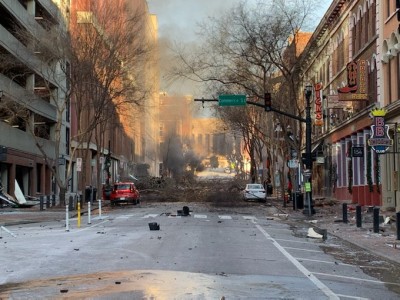 Human remains found near Nashville explosion site
