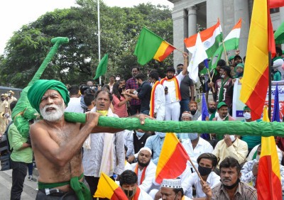 Karnataka farmers to join 'Bharat Bandh' against farm laws