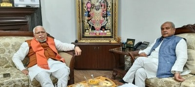 Khattar meets Tomar a day before next round of talks with farmers