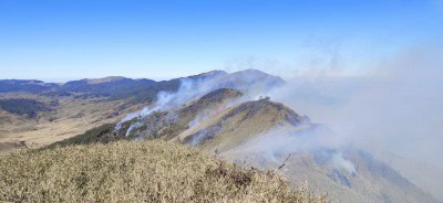 Massive fire at famous Dzukou Valley in northeast