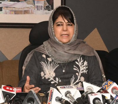 No rule of law in J&K, says Mehbooba as 2 PDP leaders detained