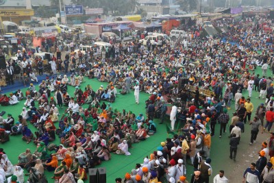 Singhu Border: Commanding centre of farmers' agitation (IANS Special)