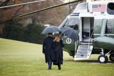 Trump cuts short Florida trip
