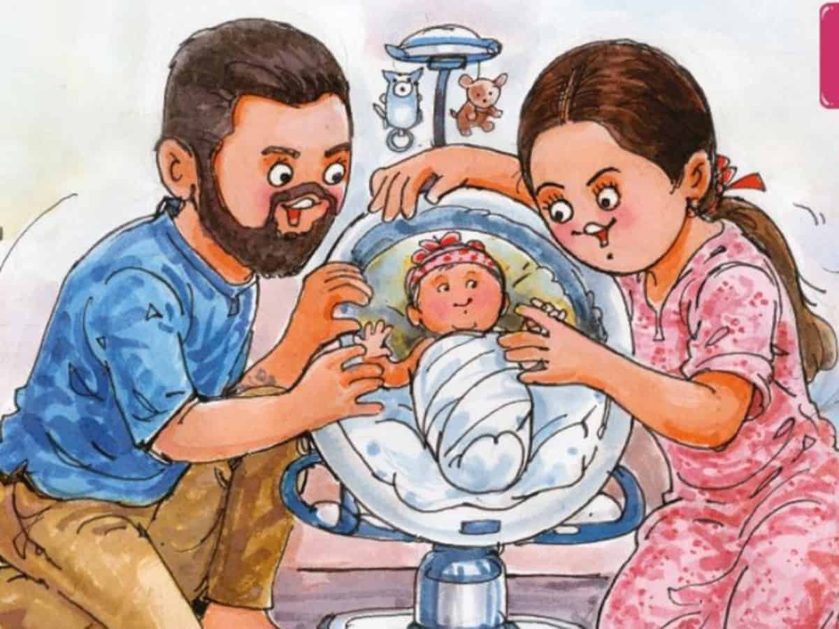 Amul's greeting for Anushka Sharma, Virat Kohli is the cutest thing on internet