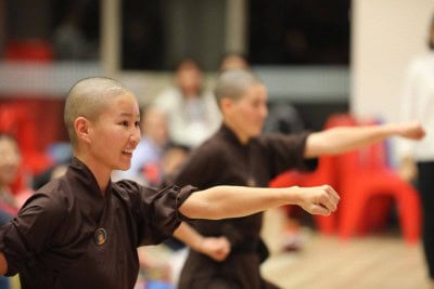 Buddhist Kung Fu nuns kicking hard at centuries-old taboos