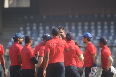 Domestic cricketers complain of being served substandard food