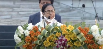 'Jai Shri Ram' slogan angers Mamata during Netaji's birth anniversary