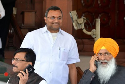 Jumbo panels in TN Cong serve no purpose: Karti Chidambaram