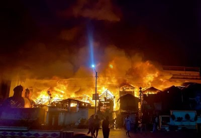 Major fire breaks out at north Kolkata slum