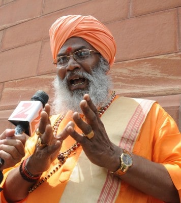Owaisi will help us win UP, Bengal: Sakshi Maharaj