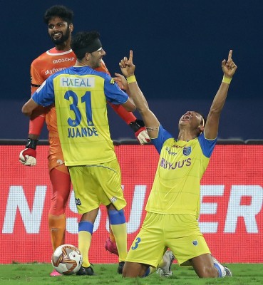 Rahul scores in injury time as Kerala beat Bengaluru 2-1 in ISL
