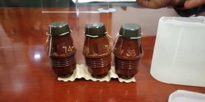 'Unique Chinese grenades' seized from militant associate in J&K's Baramulla