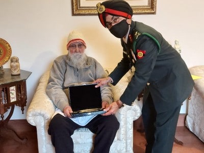 Veterans' Day celebrated, tri-service centenarian honoured