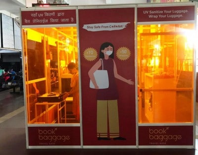 Vijayawada railway station launches luggage UV sanitization, wrapping