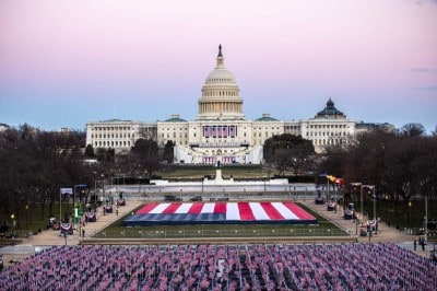 Washington was peaceful on inauguration day, anarchists riot elsewhere