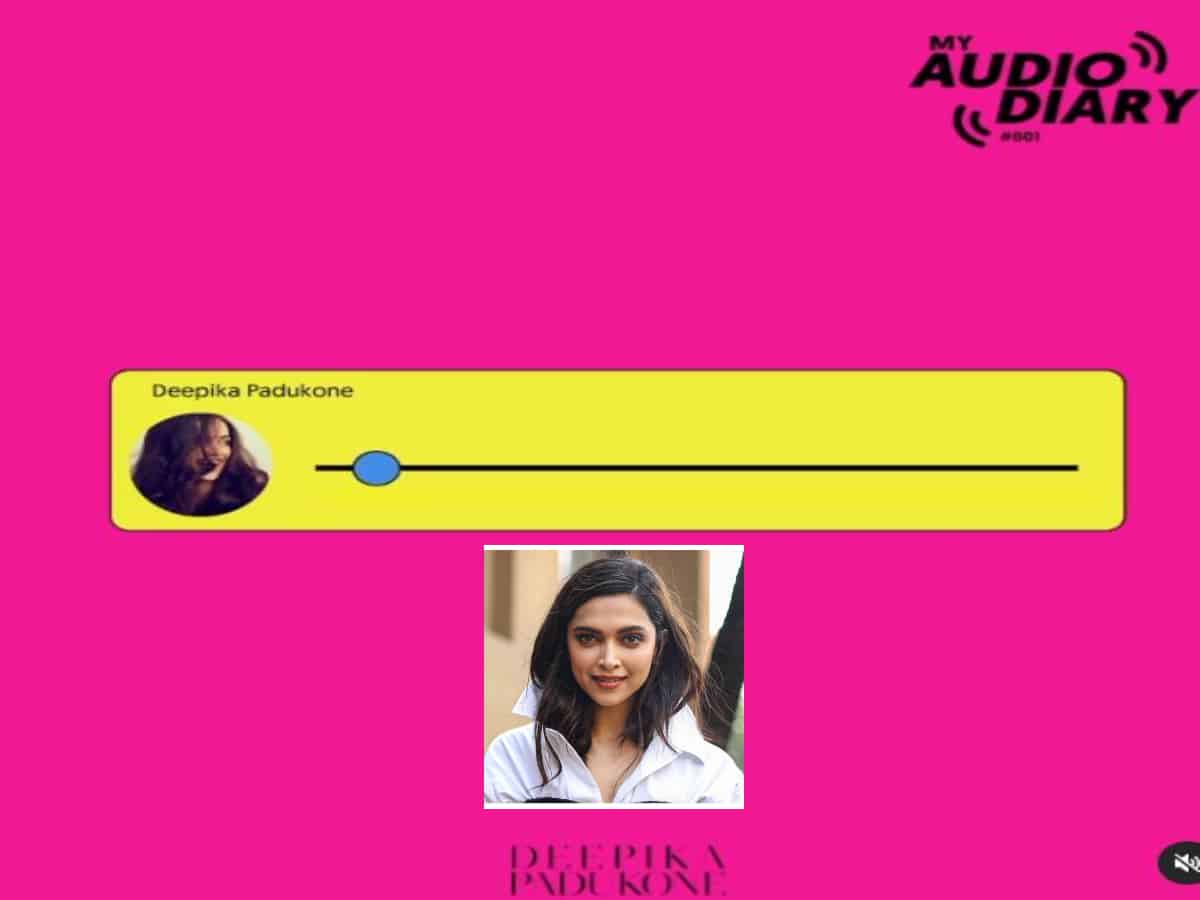 Deepika Padukone begins 'Audio Diaries' after deleting social media posts
