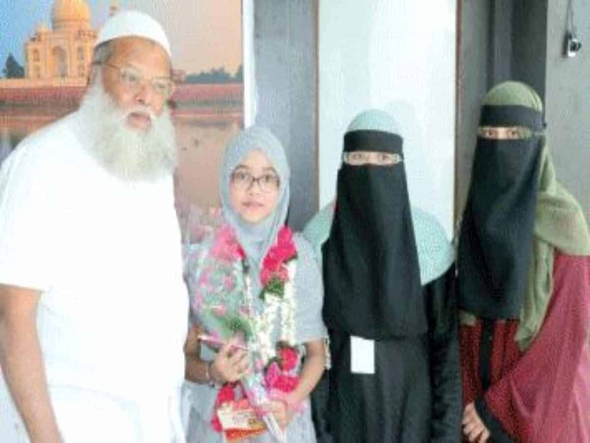 Felicition of a 12 years old girl for Memorizing Quran