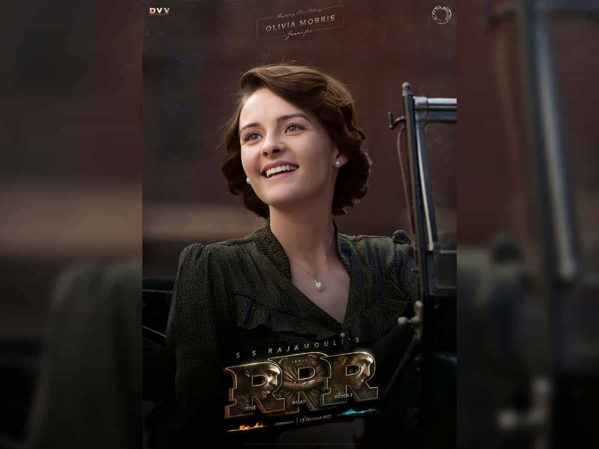 Trending: Hollywood actress Olivia Morris' first look from Rajamouli's RRR