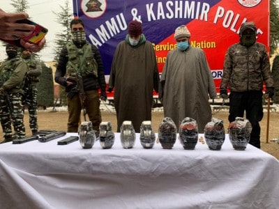 2 LeT terrorist associates held in J&K's Bandipora