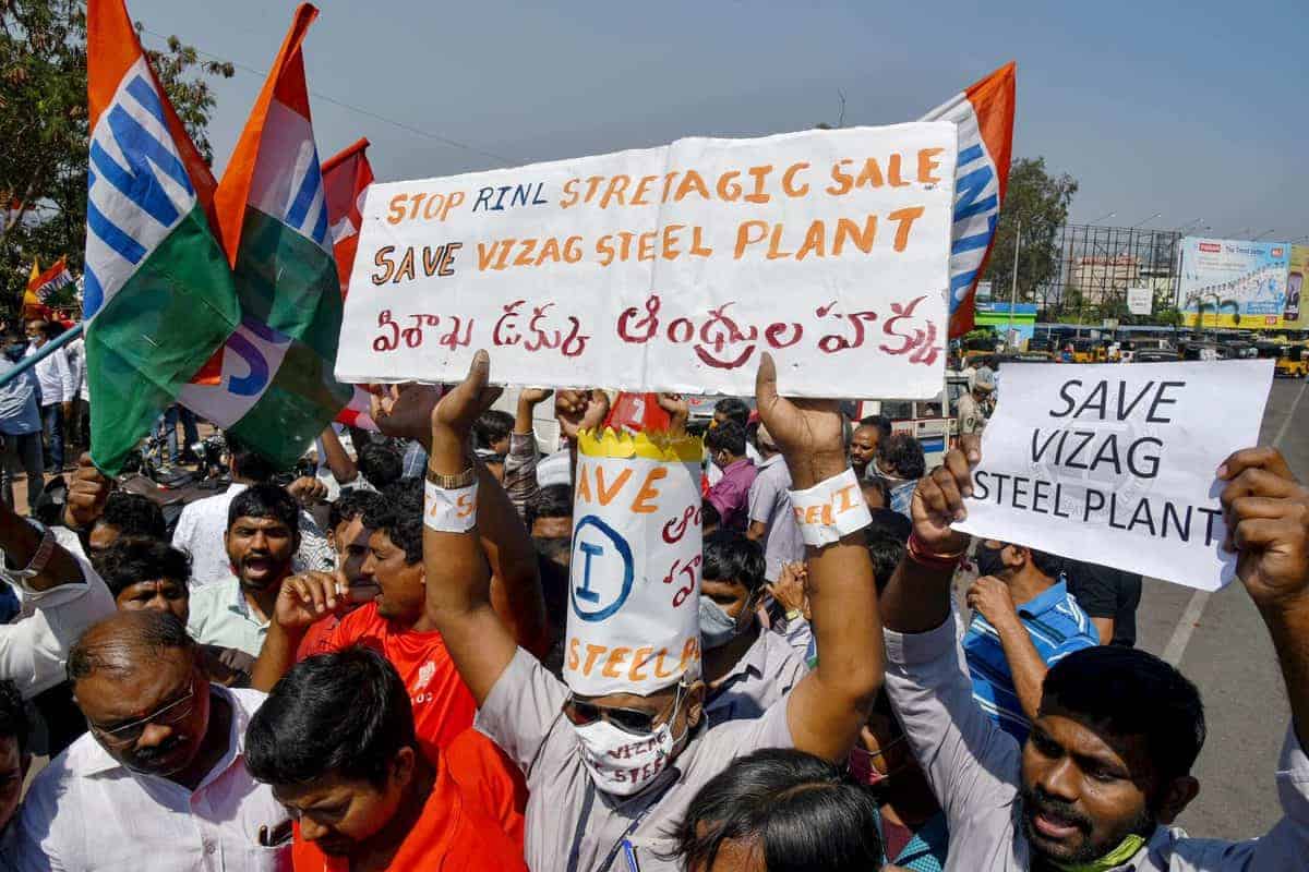 3,000 Vizag steel plant supporters to protest in Delhi in August