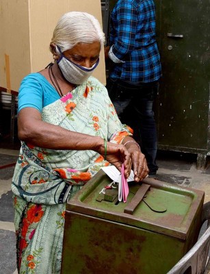 AP village that's gone for unanimous polls for 57 years