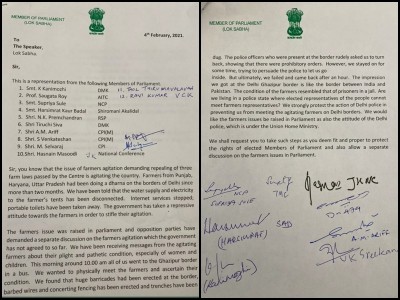 Ghazipur seems like India-Pak border: MPs write to LS Speaker