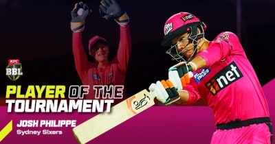 Josh Philippe named BBL 10 Player of the Tournament