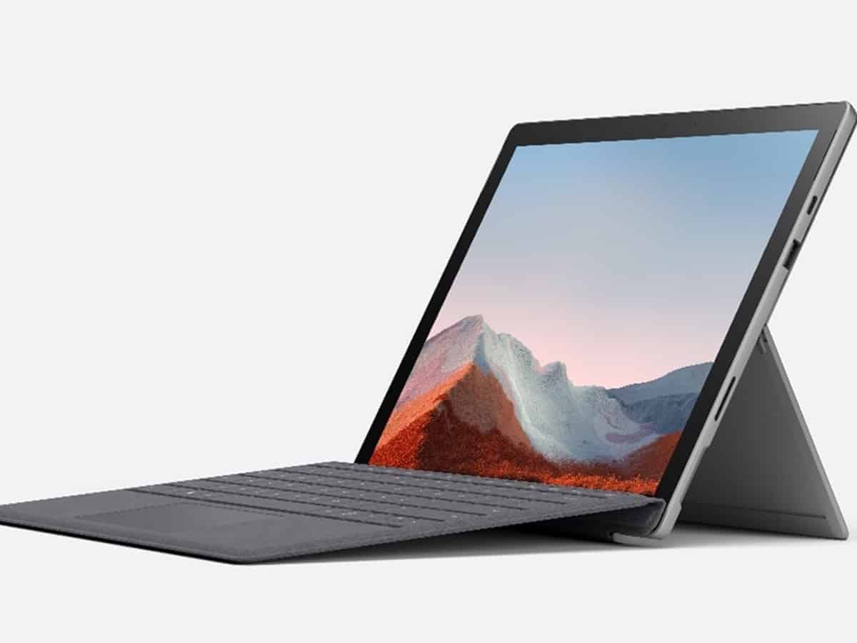 Microsoft launches 'Surface Pro 7+' in India at Rs 83,999